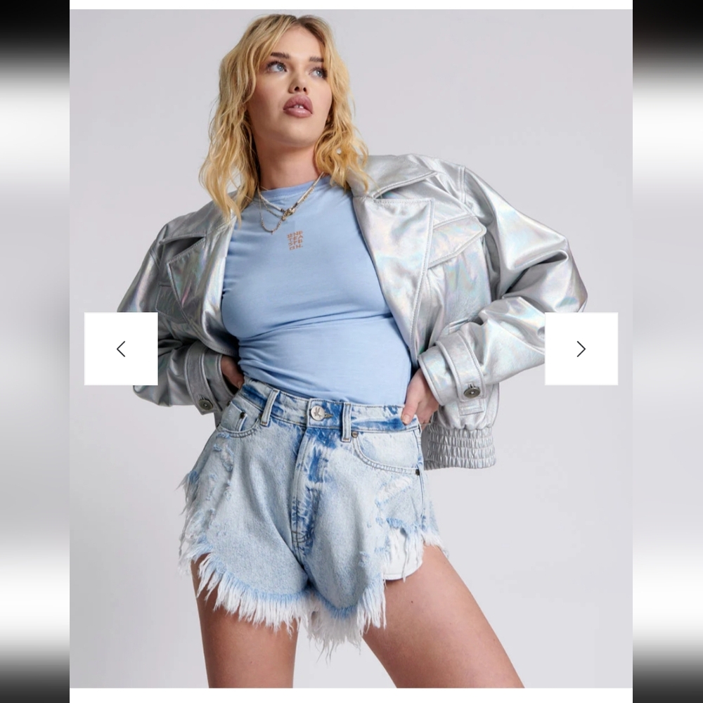 One Teaspoon Scout High Waist Flippy Shorts